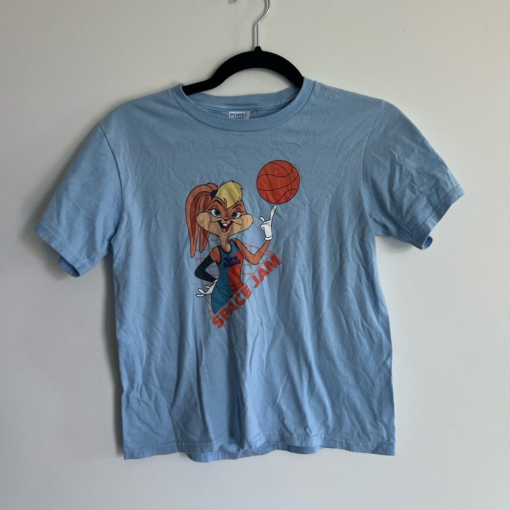 Space Jam Blue Short Sleeve Tee